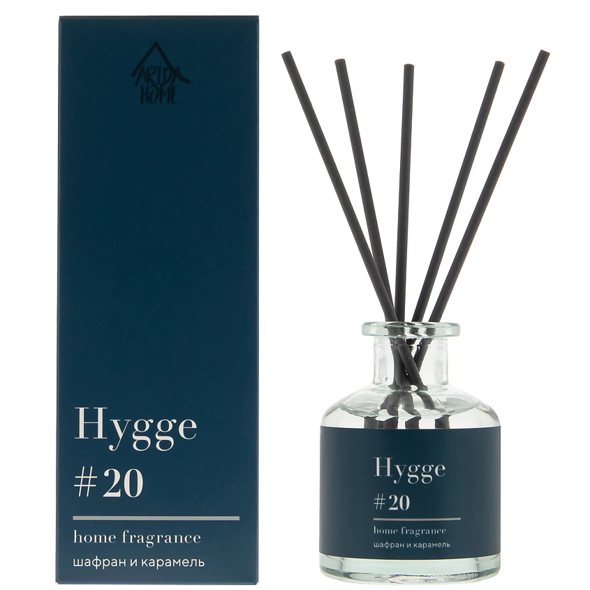 Диффузор с фибровыми палочками #20 Шафран и карамель