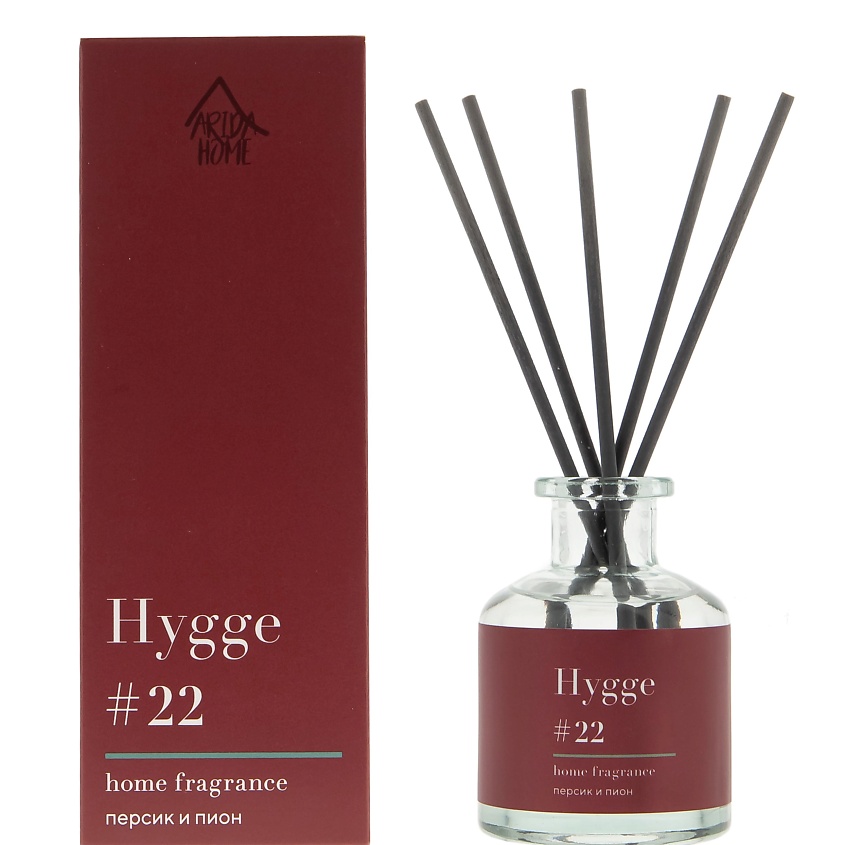 Диффузор с фибровыми палочками #22 Персик и пион