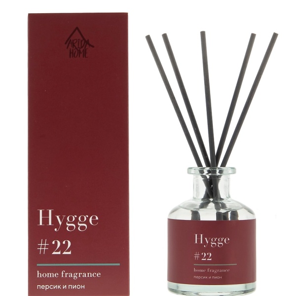 Диффузор с фибровыми палочками #22 Персик и пион